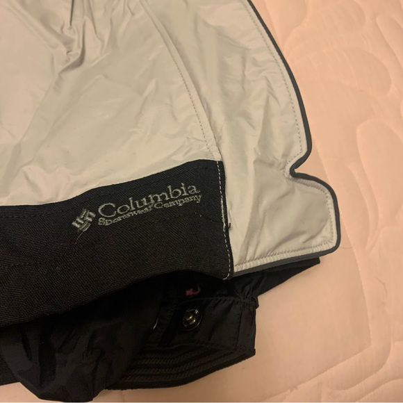 Columbia ski pant size Ladies L light grey insulated with pockets adjustable - Picture 2 of 16